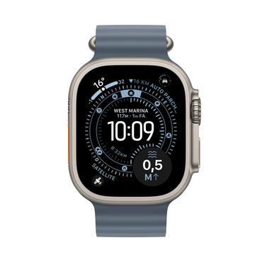 Apple Watch Ultra 3 OLED 49 mm Digital 422 x 514 pixel Berøringsskærm 5G Titanium Wi-Fi GPS (satellit)