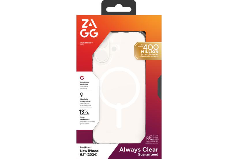 Zagg Crystal Palace Snap - baksidesskydd f&ouml;r mobiltelefon