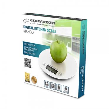 Esperanza MANGO - köksvåg - vit