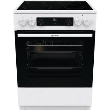 Gorenje Advanced GEC6C40WD - komfur - fritst&aring;ende - hvid
