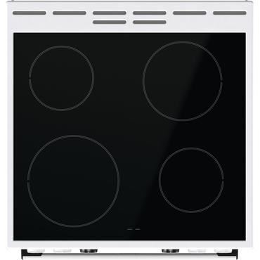 Gorenje Advanced GEC6C40WD - komfur - fritst&aring;ende - hvid