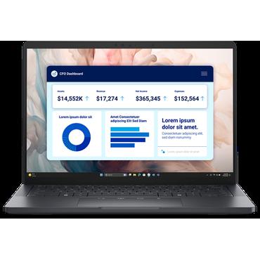 DELL Bærbar - 13.3" - 16 GB - Core Ultra 5 - Intel Arc Graphics 130V - Windows 11 Pro