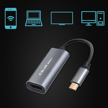 Adapter USB C to HDMI    4K 60Hz 32AWG
