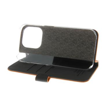 PREMIUM FLIPCASE IPHONE 15 PRO MAX BROWN