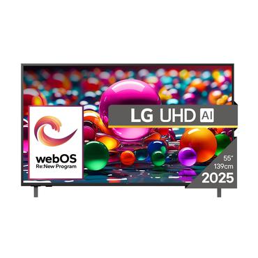 LG UHD AI 55UA75003LA TV 139,7 cm (55") 4K Ultra HD Smart TV Wi-Fi Sort