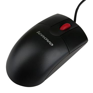 Lenovo ThinkPlus - mus - USB - mattsvart