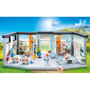 Playmobil City Life - M&ouml;blerad sjukhusavdelning - byggsats