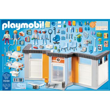 Playmobil City Life - M&ouml;blerad sjukhusavdelning - byggsats