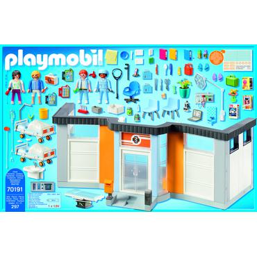 Playmobil City Life - M&ouml;blerad sjukhusavdelning - byggsats