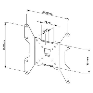 VivoLink Slim Fixed Mount monteringssæt - for LCD TV