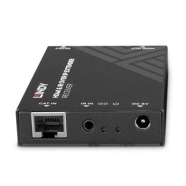 Lindy HDMI & IR &uuml;ber IP Receiver F&uuml;gt einem bestehenden Extendersystem (38398) einen weiteren Receiver zum Aufsetzen gr&ouml;&szlig;erer netzwerkbasierter Signalverteilungs-Szenarien hinzu (38399)