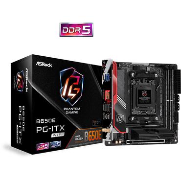 ASRock B650E PG-ITX WiFi - DDR5 - Mini ITX Bundkort - AM5