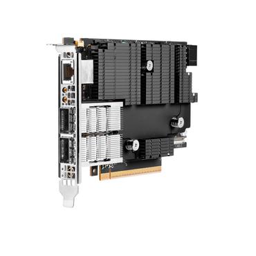 HPE InfiniBand NDR200/Ethernet 200GbE 2-port QSFP112 PCIe5 x16 MCX755106AC-HEAT Adapter Intern Ethernet / Fiber 200000 Mbit/s