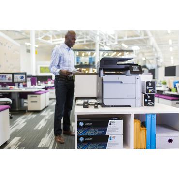 HP 312A - cyan - original - LaserJet - tonerkassett (CF381A)