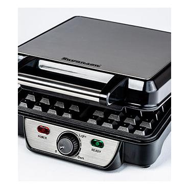 Ravanson GR-7030 vaffeljern 4 vaffel/vafler 1100 W Sort