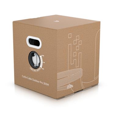 Ubiquiti UniFi bulkkabel - 305 m - hvid
