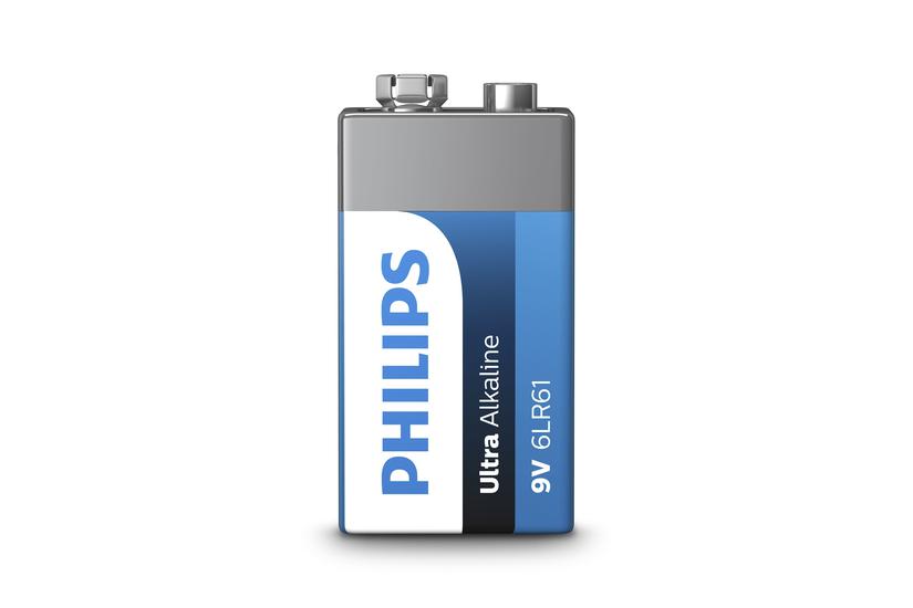 Philips Ultra Alkaline Batteri 6LR61E1B/10