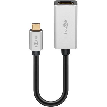 Goobay 60194 USB grafisk adapter Sort, S&oslash;lv