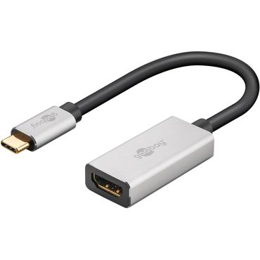 Goobay 60194 USB grafisk adapter Sort, S&oslash;lv