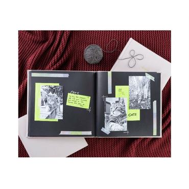 Hama Jumbo Memories grau   30x30 50 schwarze Seiten          7683