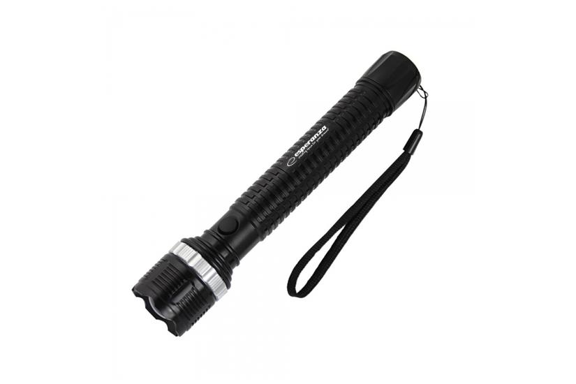 Esperanza Epione XL LED Flashlight Sort Hånd lommelygte
