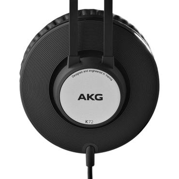 AKG K72 Hovedtelefoner Ledningsført Headset Musik Sort, Hvid