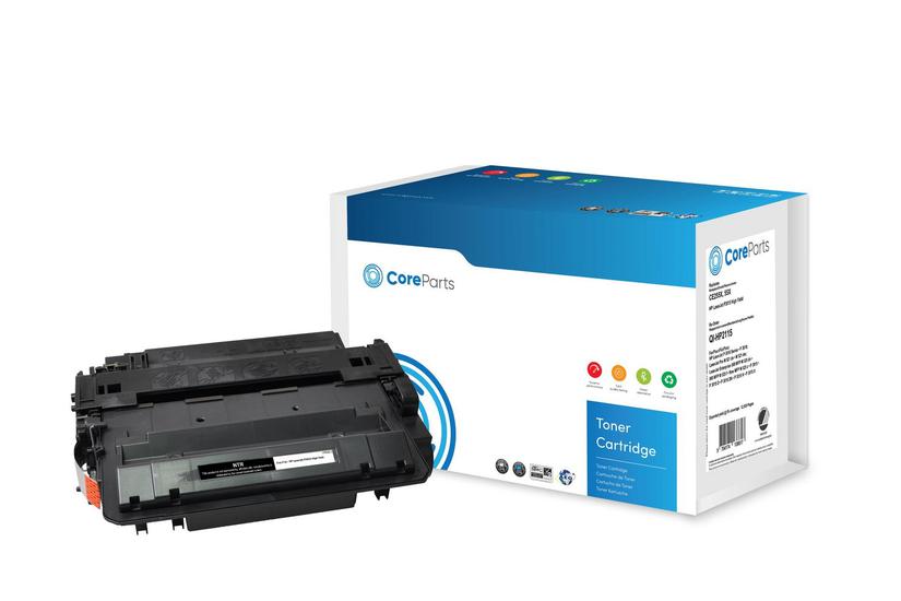 CoreParts - sortera - tonerpatron (alternativ till: HP CE255X)