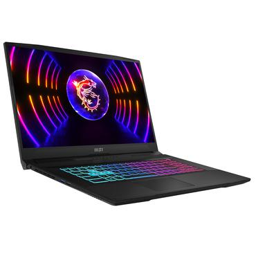 MSI Katana 17 B13VFK-1011 Intel® Core™ i7 i7-13620H Laptop 43,9 cm (17.3") Fuld HD 16 GB DDR5-SDRAM 1 TB SSD NVIDIA GeForce RTX 4060 Wi-Fi 6 (802.11ax) FreeDOS Sort