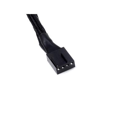SilverStone CPF01 - splitter til blæser - 4 pin PWM til 4 pin PWM - 10 cm
