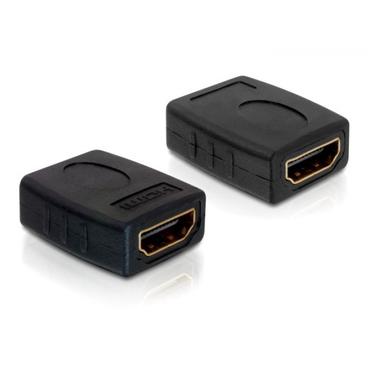 Techly IADAP-HDMI-F/F kabel k&oslash;nsskifter Sort