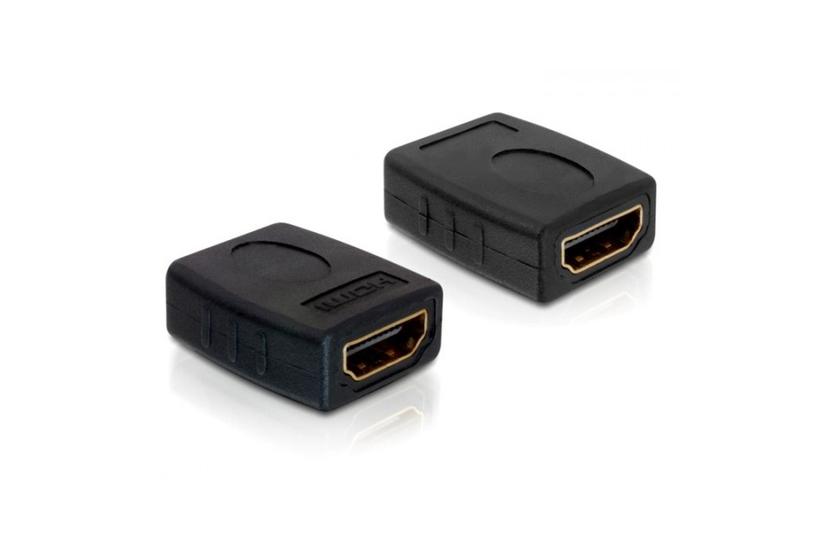 Techly IADAP-HDMI-F/F kabel k&oslash;nsskifter Sort