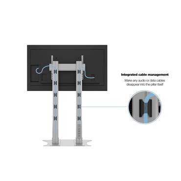 Multibrackets M Display Stand 210 Dual Pillar st&auml;ll - f&ouml;r platt panel - silver
