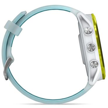 Garmin Forerunner 570 3,56 cm (1.4") AMOLED 47 mm Digital 454 x 454 pixel Berøringsskærm Hvid, Gul Wi-Fi GPS (satellit)