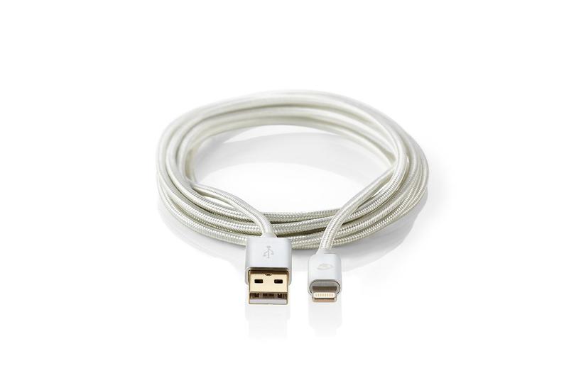 Nedis Lightning-kabel - Lightning / USB 2.0 - 1 m