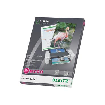 Leitz - 100-pakke - klar - 216 x 303 mm - laminerings poser