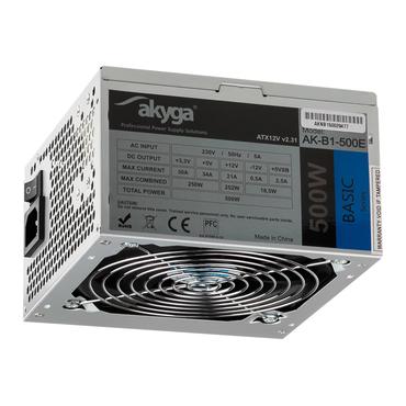 Akyga Basic Series AK-B1-500E - strømforsyning - 500W