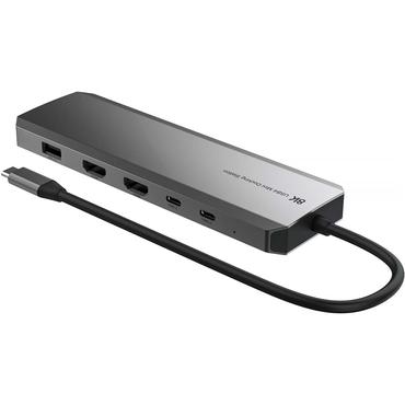 Prokord PD-USB490WPD dockingstation Ledningsf&oslash;rt USB4 S&oslash;lv