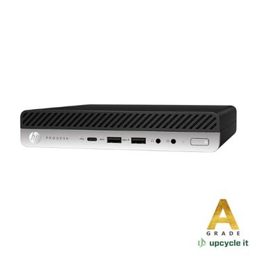 [upcycle it] HP ProDesk 600 G4 Mini (Refurbished) A - i5-8500T 2.1GHz, 16 GB RAM, 256 GB SSD, Intel UHD Graphics 630, Win11Pro