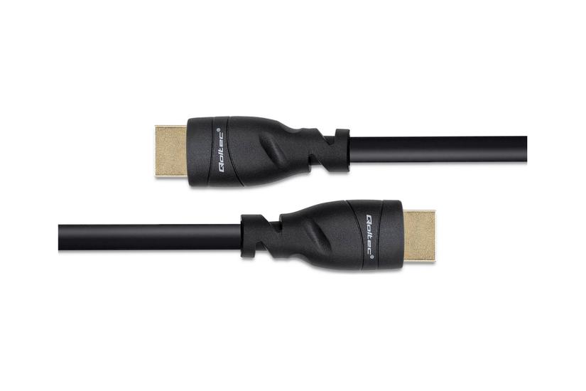 Qoltec GOLD - HDMI-kabel med Ethernet - 5 m