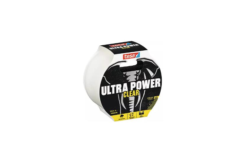 tesa Ultra Power Clear Band 10m x 48mm