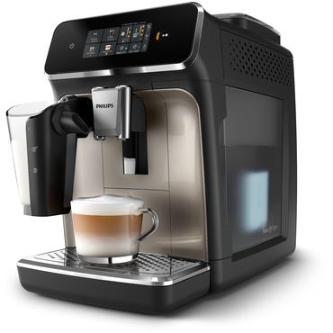 Philips Series 2300 EP2336 - automatisk kaffekokare med mj&ouml;lkskummare - 15 bar - svart/krom