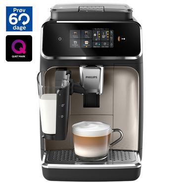 Philips Series 2300 EP2336 - automatisk kaffekokare med mj&ouml;lkskummare - 15 bar - svart/krom