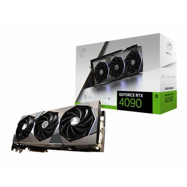 MSI RTX 4090 SUPRIM X Grafikkort - 24GB GDDR6X
