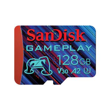 SanDisk GamePlay - flash-minneskort - 128 GB