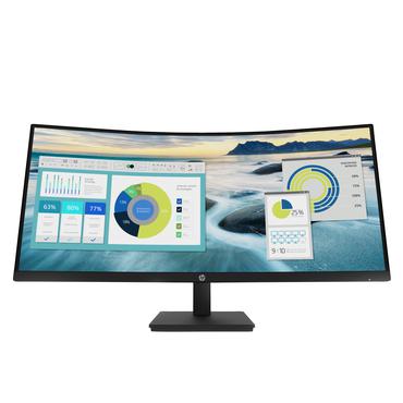 HP P34hc G4 skärm - LED-bakgrundsbelysning - 34" - VA - 5ms - WQHD 3440x1440 vid 60Hz