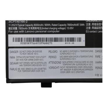 Enkelt - batteri till bärbar dator - Li-Ion - 8000 mAh - 90 Wh