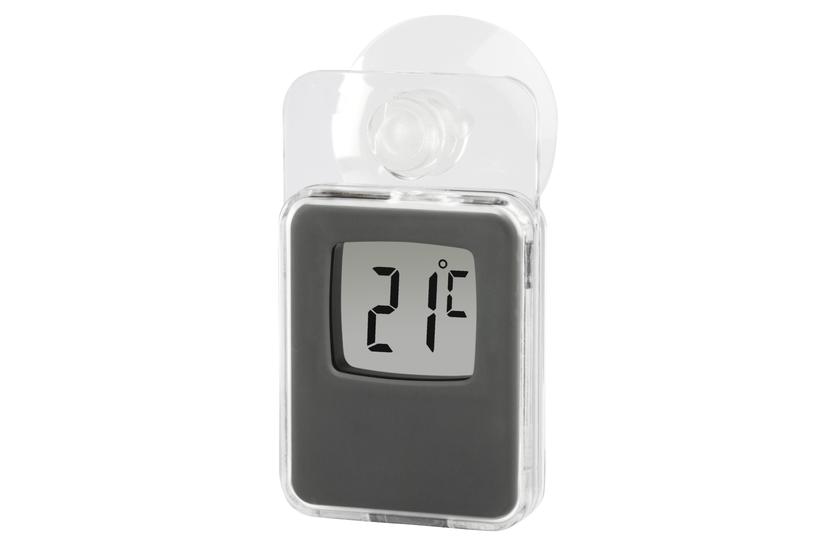 Hama 00186397 termometer til milj&oslash;et Elektronisk milj&oslash;termometer Indend&oslash;rs/udend&oslash;rs Gr&aring;