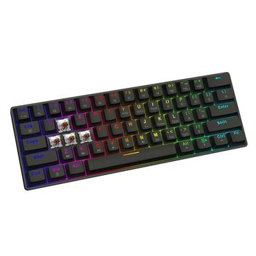 Savio BLACKOUT X2 BROWN tastatur Spil USB QWERTY UK international