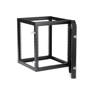 StarTech.com 12U Hinged Open Frame Wall Mount Server Rack
