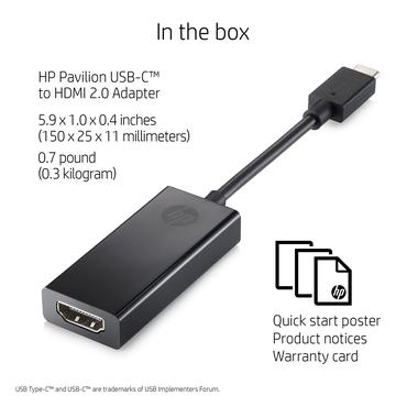 HP 2PC54AA interface-kort/adapter HDMI
